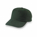 5 Panel Heavy Brushed Cotton Twill Cap
